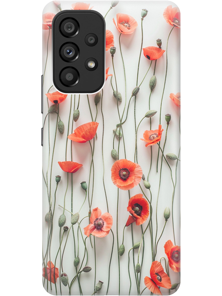 Силиконовый чехол на Samsung Galaxy A53 5G с рисунком "Маки на белой стене", Белый;красный, 20000850
Силиконовый чехол на Samsung Galaxy A53 5G с рисунком "Маки на белой стене", Белый;красный, 20000850