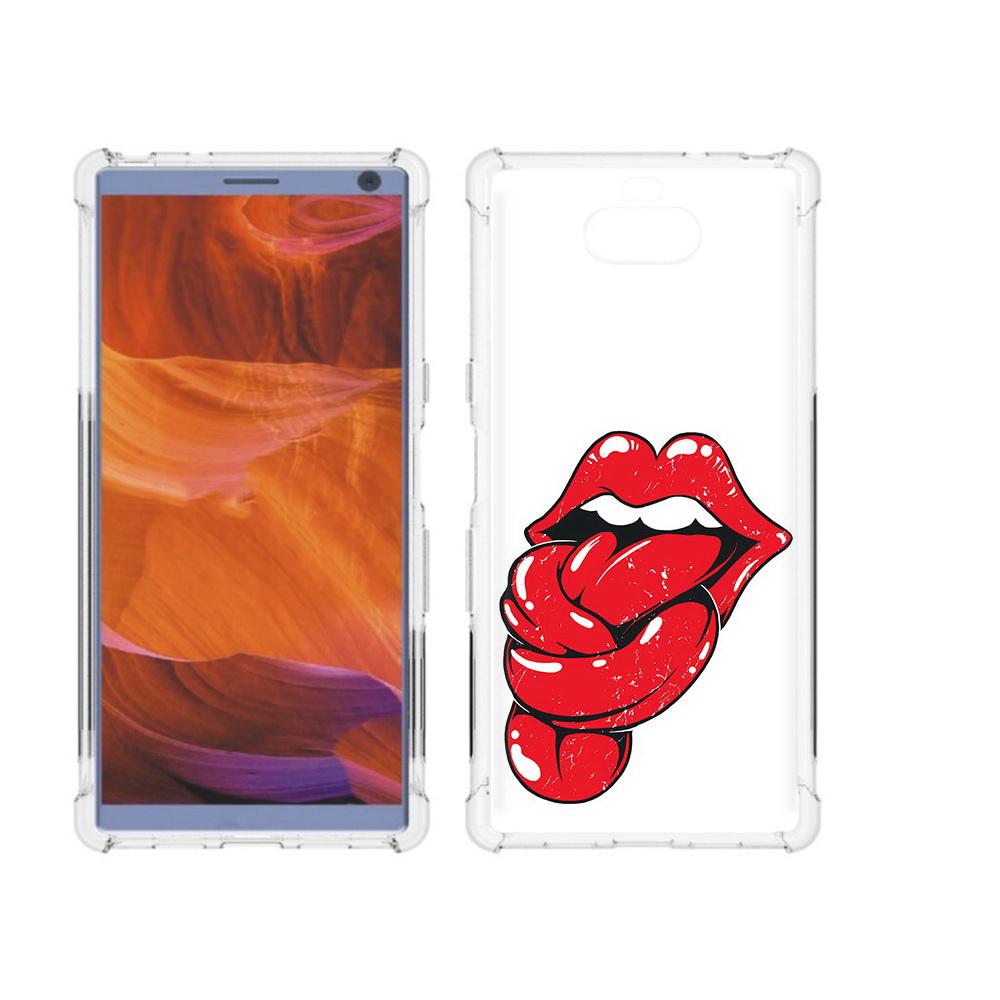 Чехол MyPads Tocco для Sony Xperia 10 Plus яркие губы с языком, Прозрачный, Tocco
Чехол MyPads Tocco для Sony Xperia 10 Plus яркие губы с языком, Прозрачный, Tocco