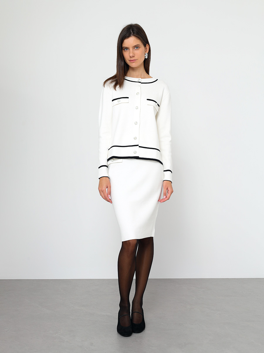 Костюм женский Vitacci KA30813 белый 46-48 RU, KA30813 
Костюм женский Vitacci KA30813 белый 46-48 RU, KA30813