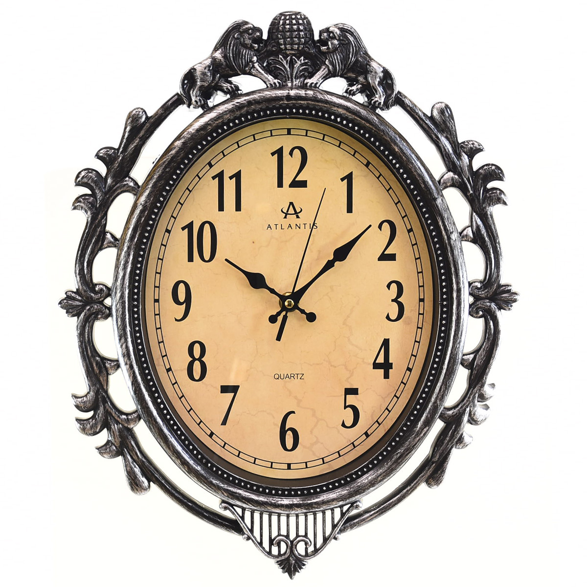Интерьерные часы Atlantis TLD-35191 silver, размеры 30x30 см, стекло, металл, TLD-35191 silver
Интерьерные часы Atlantis TLD-35191 silver, размеры 30x30 см, стекло, металл, TLD-35191 silver