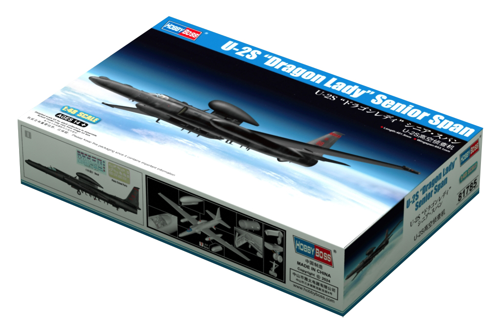 Сборная модель HobbyBoss Американский высотный самолёт-разведчик U-2S Dragon Lady 81785
Сборная модель HobbyBoss Американский высотный самолёт-разведчик U-2S Dragon Lady 81785