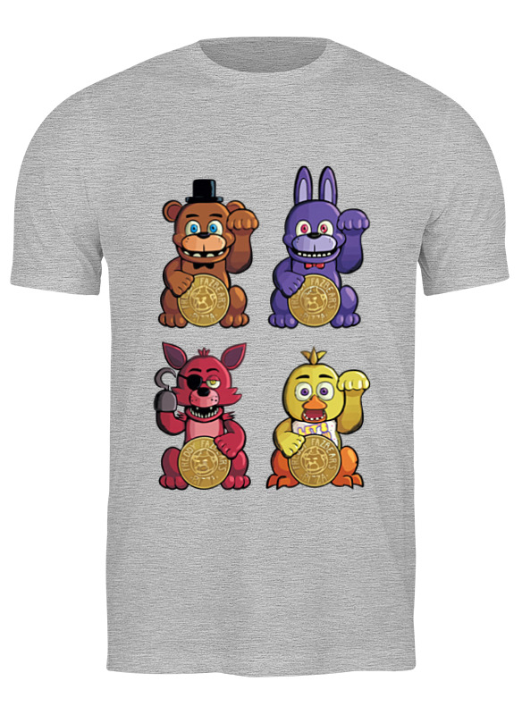 Футболка мужская Printio Пять ночей у фредди (five nights at freddy’s) серая M, Серый, Пять ночей у фредди (five nights at freddy’s)
Футболка мужская Printio Пять ночей у фредди (five nights at freddy’s) серая M, Серый, Пять ночей у фредди (five nights at freddy’s)