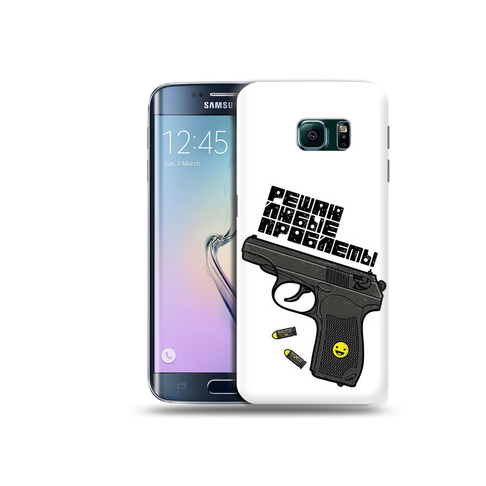 Чехол MyPads Tocco для Samsung Galaxy S6 Edge пистолет против проблем, Прозрачный, Tocco
Чехол MyPads Tocco для Samsung Galaxy S6 Edge пистолет против проблем, Прозрачный, Tocco