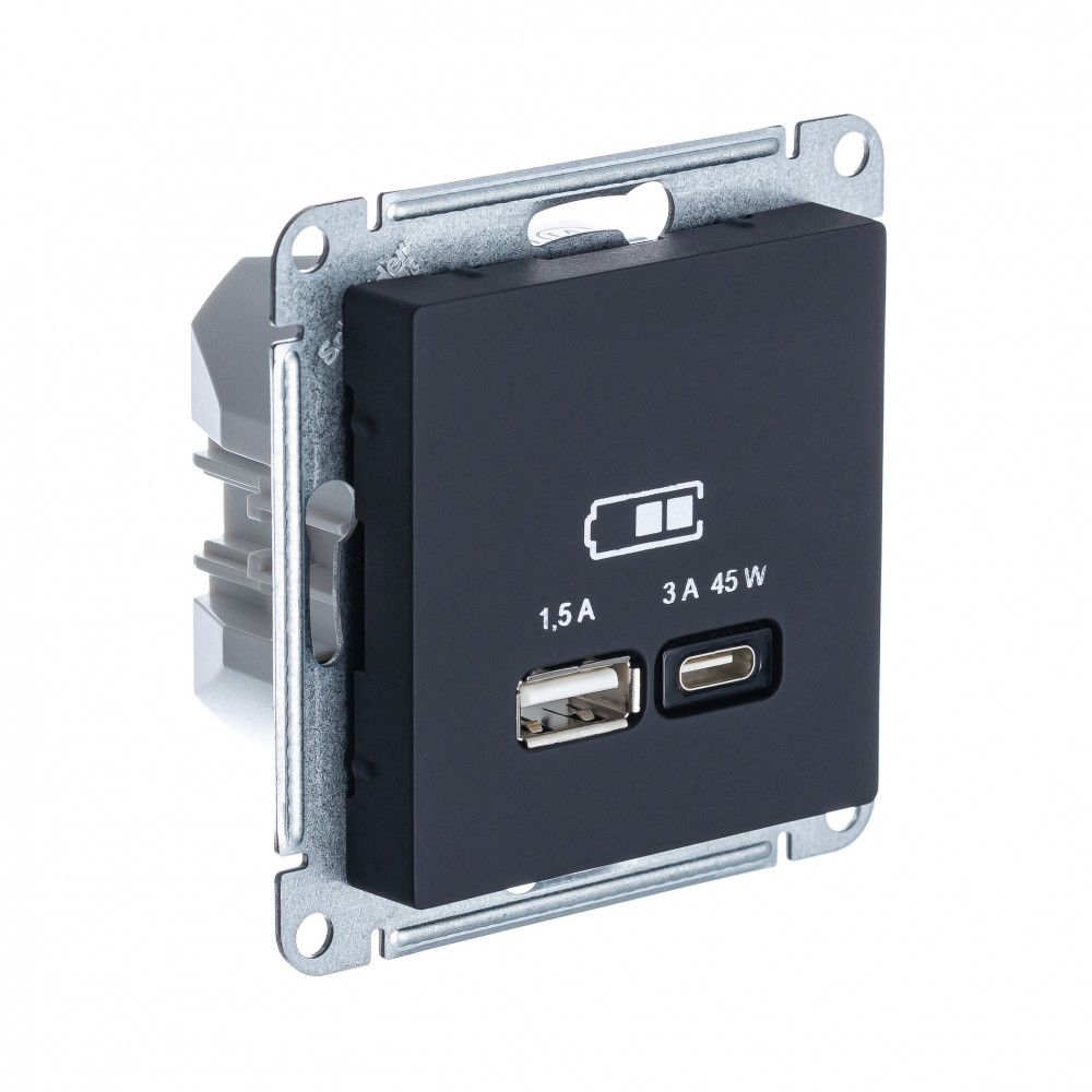 SE AtlasDesign Карбон USB Розетка A + тип-C 45W высокоскор.заряд. QC, PD, мех ATN001029, AtlasDesign1_2.25_Скрытый_1
SE AtlasDesign Карбон USB Розетка A + тип-C 45W высокоскор.заряд. QC, PD, мех ATN001029, AtlasDesign1_2.25_Скрытый_1