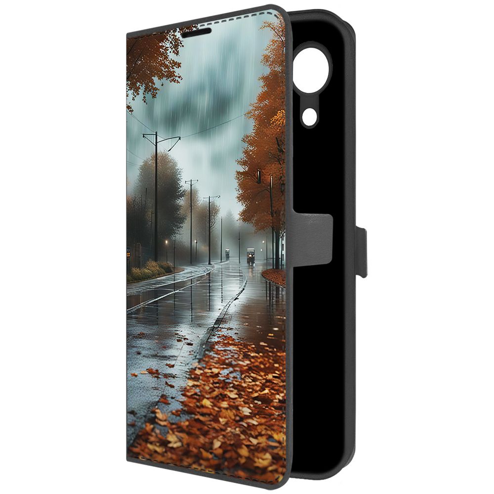 Чехол-книжка Krutoff Eco Book для Samsung Galaxy A03 Core (A032) Осенний дождь (черный)
Чехол-книжка Krutoff Eco Book для Samsung Galaxy A03 Core (A032) Осенний дождь (черный)