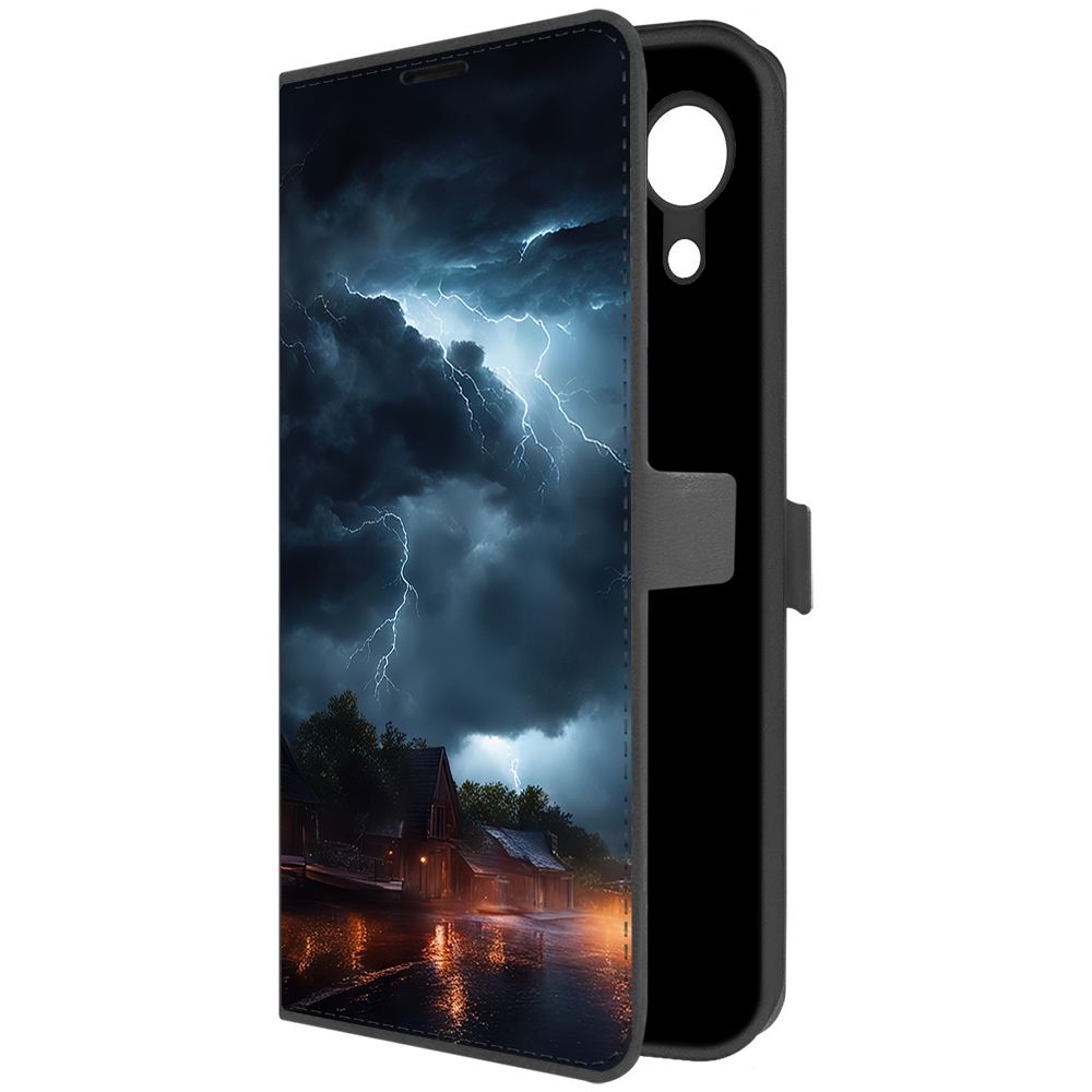 Чехол-книжка Krutoff Eco Book для Samsung Galaxy A03 Core (A032) Ночная гроза (черный)
Чехол-книжка Krutoff Eco Book для Samsung Galaxy A03 Core (A032) Ночная гроза (черный)
