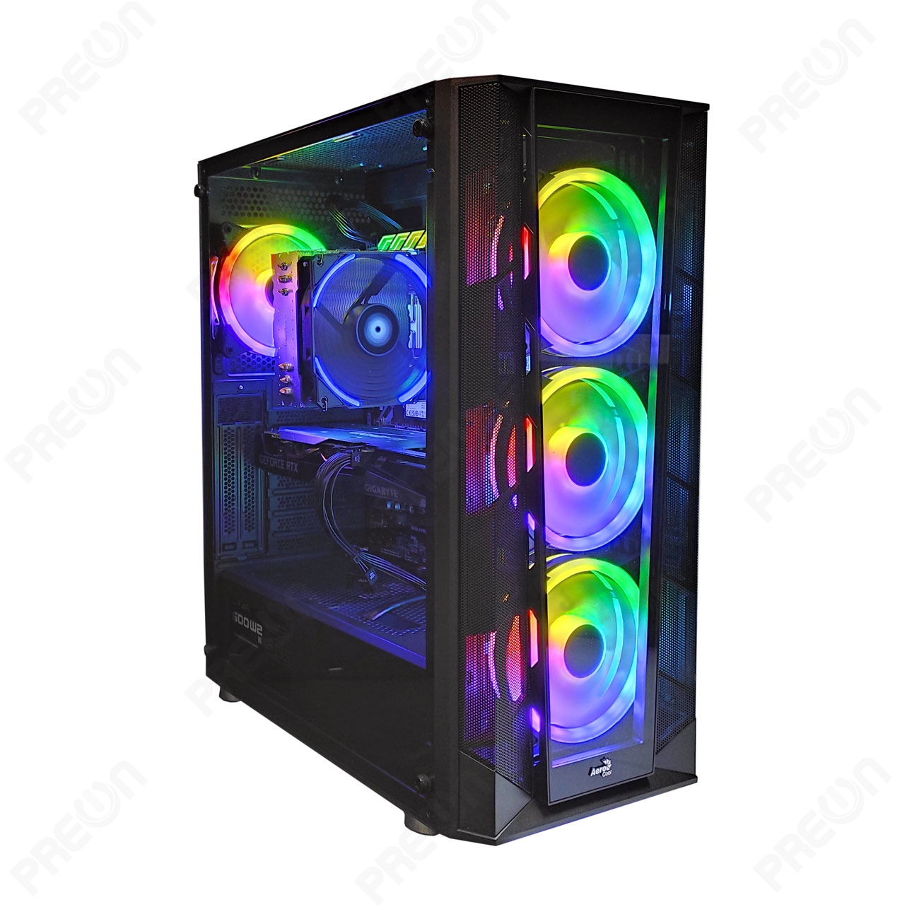 фото Настольный компьютер preon stalker ms черный (zx-59)