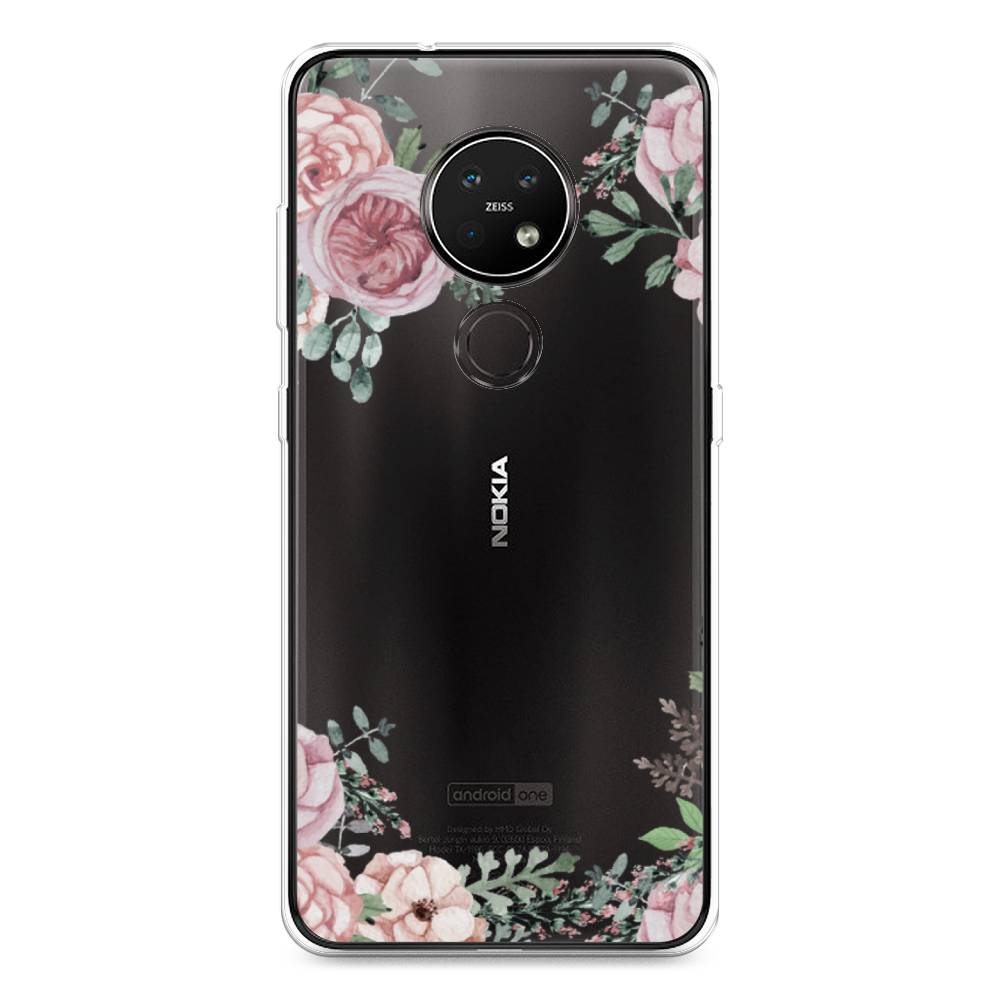 Чехол Awog на Nokia 7.2 / Нокиа 7.2 "Нежные розы акварель", Прозрачный;розовый;зеленый, 123150-8
Чехол Awog на Nokia 7.2 / Нокиа 7.2 "Нежные розы акварель", Прозрачный;розовый;зеленый, 123150-8