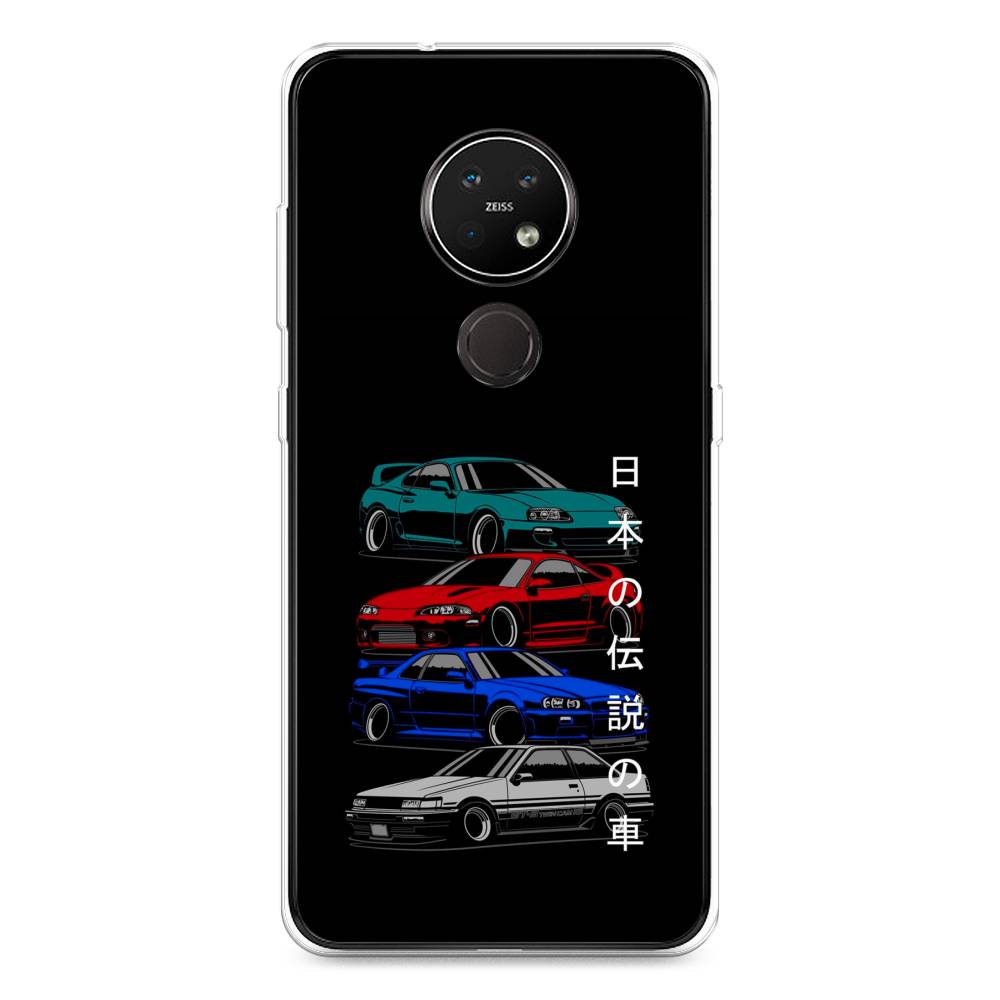 Чехол Awog на Nokia 7.2 / Нокиа 7.2 "JDM Legend cars", Зеленый;красный;синий, 123150-5
Чехол Awog на Nokia 7.2 / Нокиа 7.2 "JDM Legend cars", Зеленый;красный;синий, 123150-5