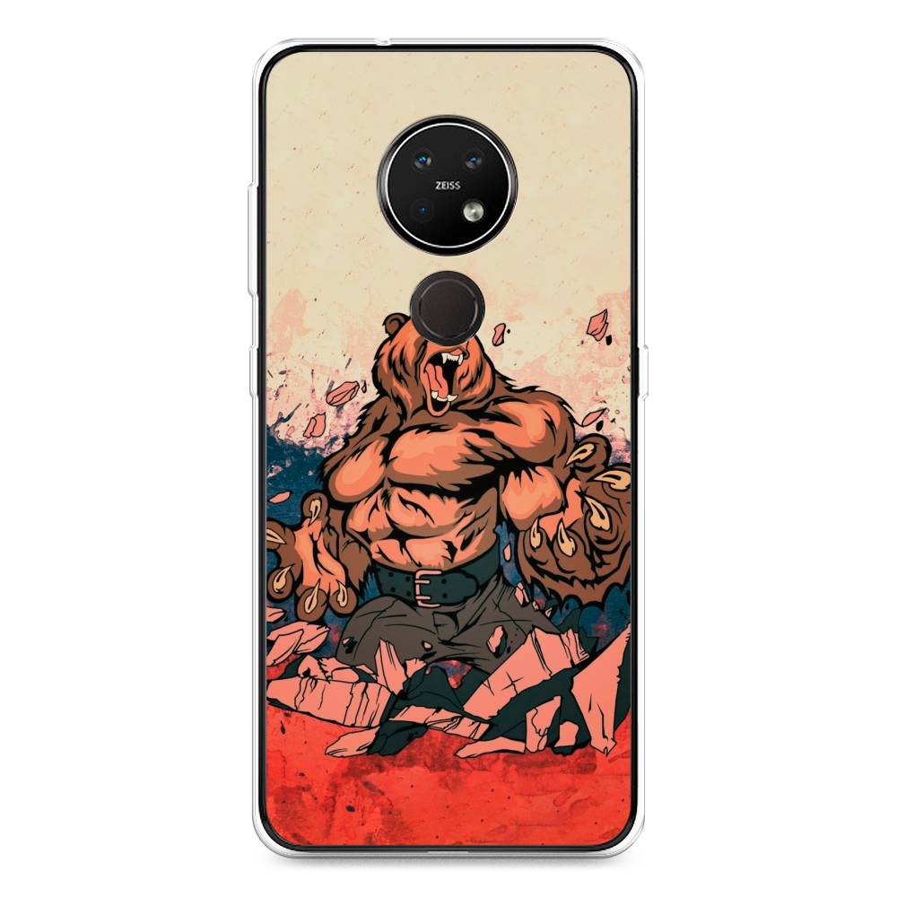 Чехол Awog на Nokia 7.2 / Нокиа 7.2 "Медведь с флагом РФ", Коричневый;синий;красный, 123150-2
Чехол Awog на Nokia 7.2 / Нокиа 7.2 "Медведь с флагом РФ", Коричневый;синий;красный, 123150-2
