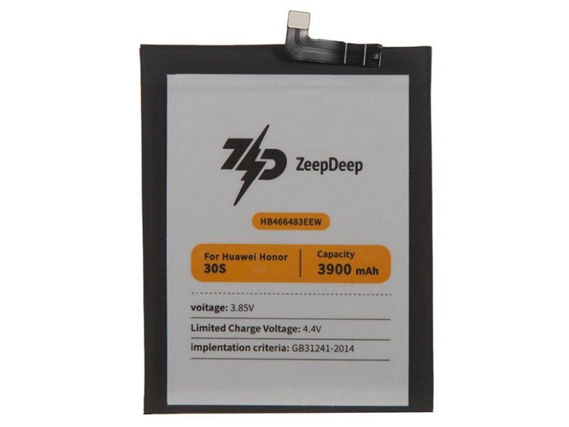 Аккумулятор для телефона ZeepDeep Asia для Honor 30S / 30 / 30 Pro Plus, Honor 30S / 30 / 30 Pro Plus
Аккумулятор для телефона ZeepDeep Asia для Honor 30S / 30 / 30 Pro Plus, Honor 30S / 30 / 30 Pro Plus