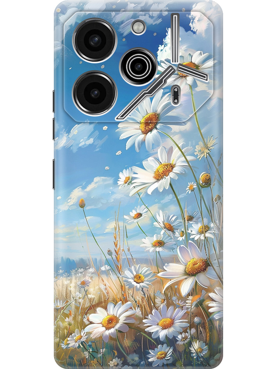 Силиконовый чехол на Tecno Pova 6 Pro с принтом "Ромашки на поле", Прозрачный;белый;синий, 781971022
Силиконовый чехол на Tecno Pova 6 Pro с принтом "Ромашки на поле", Прозрачный;белый;синий, 781971022