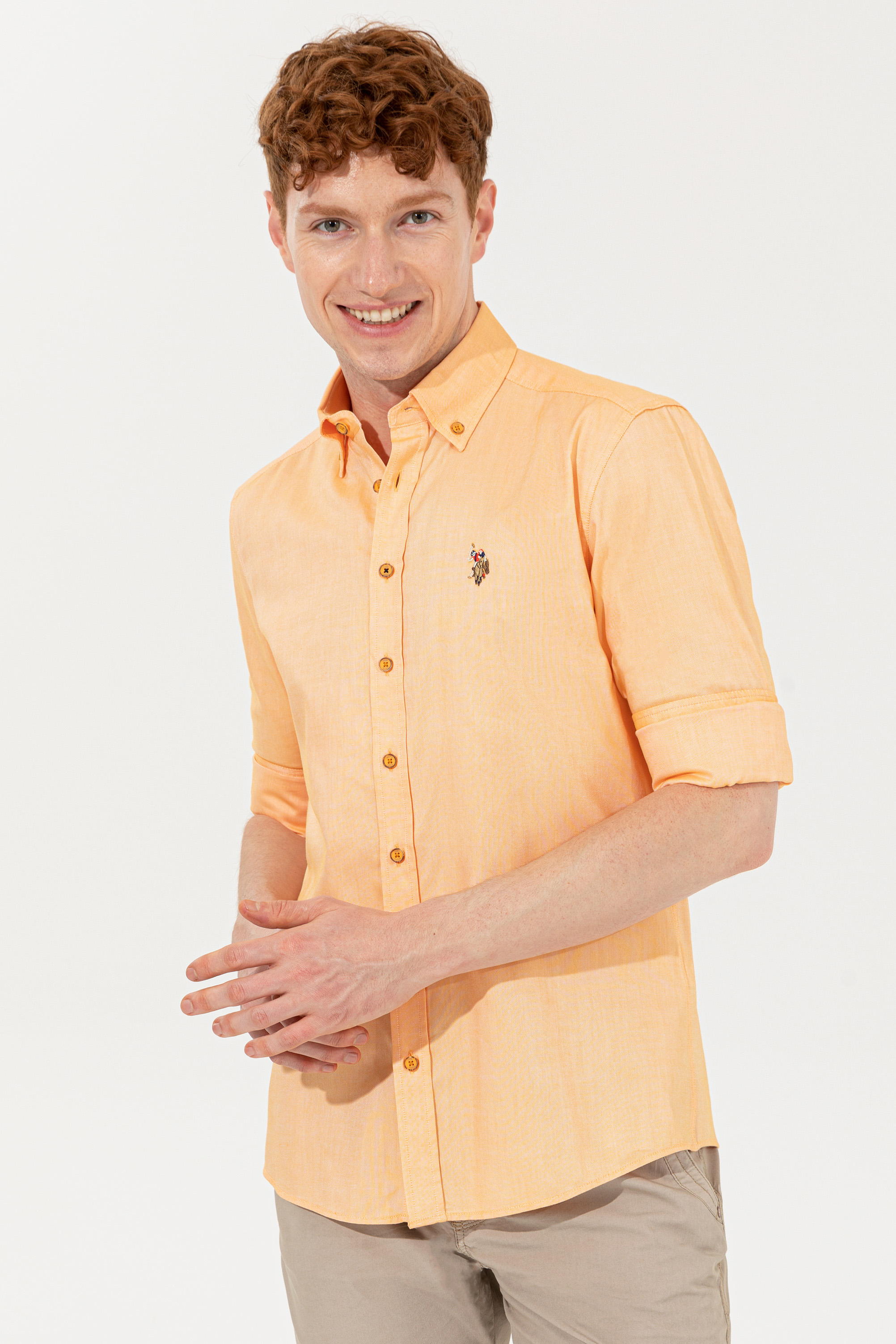 Рубашка мужская U.S. POLO Assn. G081SZ0040CEDCOLOR022Y желтая XS, Желтый, G081SZ0040CEDCOLOR022Y
Рубашка мужская U.S. POLO Assn. G081SZ0040CEDCOLOR022Y желтая XS, Желтый, G081SZ0040CEDCOLOR022Y