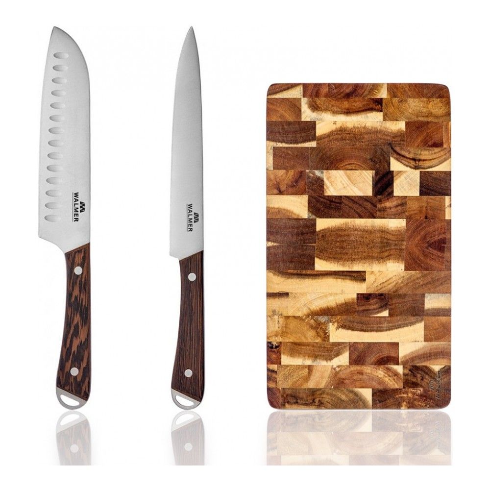 Набор Walmer 3 предмета: нож 18 см нож 20 см доска разделочная Master W21201820SET, Wenge
Набор Walmer 3 предмета: нож 18 см нож 20 см доска разделочная Master W21201820SET, Wenge