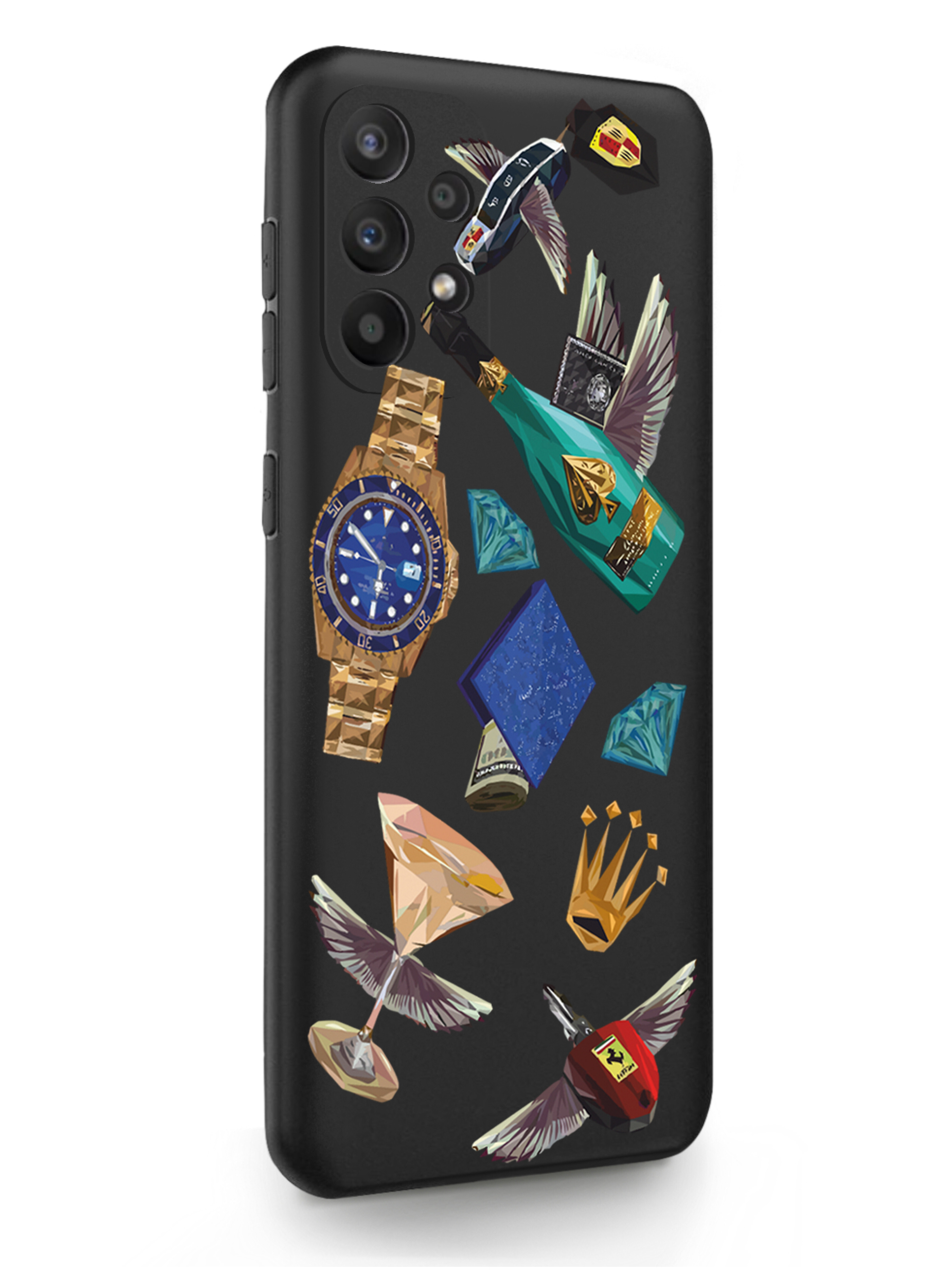 Чехол MustHaveCase Samsung Galaxy A23 Luxury lifestyle черный, Разноцветный, Samsung Galaxy A23 Luxury lifestyle
Чехол MustHaveCase Samsung Galaxy A23 Luxury lifestyle черный, Разноцветный, Samsung Galaxy A23 Luxury lifestyle