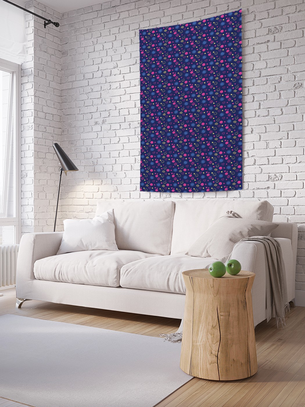 Вертикальное фотопанно на стену JoyArty Смайлики и сердечки 150x200 см, Смайлики и сердечки
Вертикальное фотопанно на стену JoyArty Смайлики и сердечки 150x200 см, Смайлики и сердечки