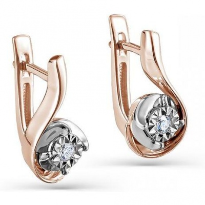 Серьги из красного золота с бриллиантом Kabarovsky 12-01301-1000, 12-01301-1000
Серьги из красного золота с бриллиантом Kabarovsky 12-01301-1000, 12-01301-1000