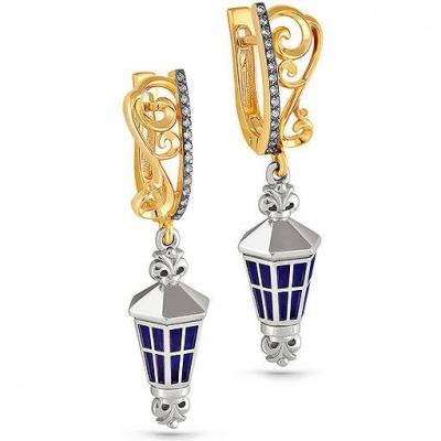 Серьги из желтого золота с бриллиантом/эмалью Kabarovsky 12-2993-1007, 12-2993-1007-проба750
Серьги из желтого золота с бриллиантом/эмалью Kabarovsky 12-2993-1007, 12-2993-1007-проба750