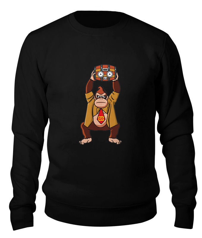 Свитшот унисекс Printio Donkey kong (nintendo) черный M, Donkey kong (nintendo)
Свитшот унисекс Printio Donkey kong (nintendo) черный M, Donkey kong (nintendo)