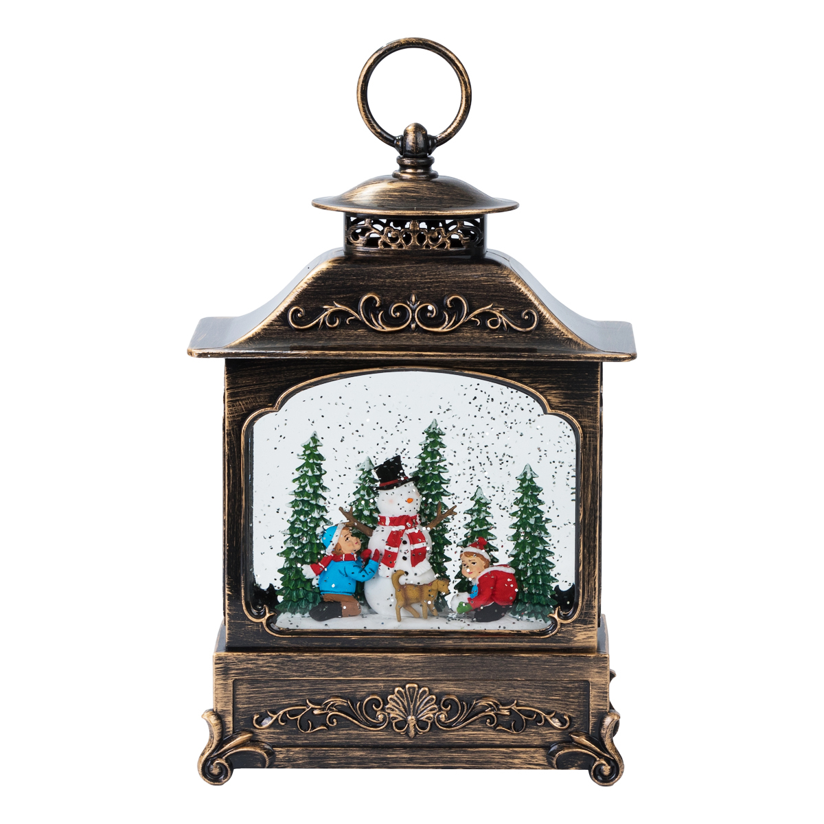 Новогодний музыкальный фонарь Merry Christmas 1983 Дети с собакой лепят снеговикаUSB 26 см, Коричневый
Новогодний музыкальный фонарь Merry Christmas 1983 Дети с собакой лепят снеговикаUSB 26 см, Коричневый