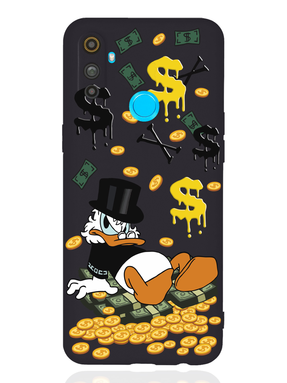 Чехол MustHaveCase realme C3 Богатенькая Утка черный, Черный;желтый, realme C3 Богатенькая Утка
Чехол MustHaveCase realme C3 Богатенькая Утка черный, Черный;желтый, realme C3 Богатенькая Утка