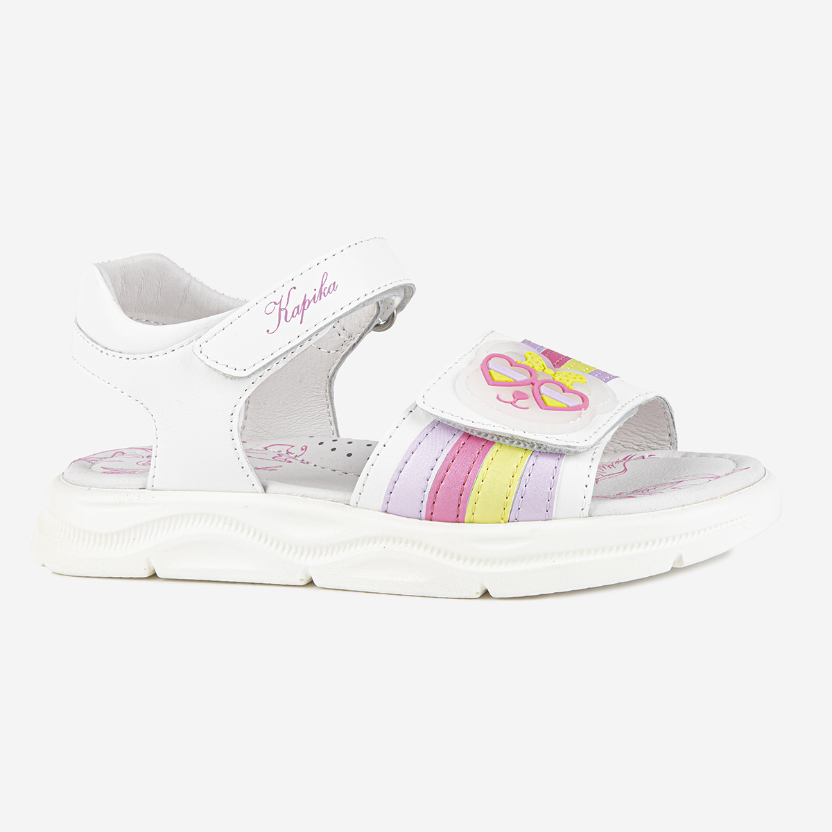 Сандалии Kapika 32898, белый-фуксия, 29, Белый;розовый, 32898
Сандалии Kapika 32898, белый-фуксия, 29, Белый;розовый, 32898