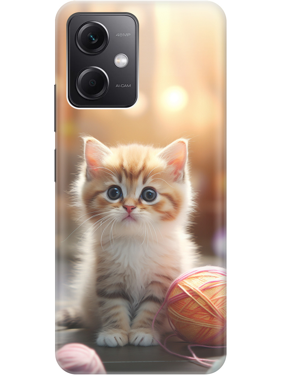 Силиконовый чехол на Xiaomi Redmi Note 12 с принтом "Котенок и нити" прозрачный, Белый;желтый;розовый, 20010250
Силиконовый чехол на Xiaomi Redmi Note 12 с принтом "Котенок и нити" прозрачный, Белый;желтый;розовый, 20010250