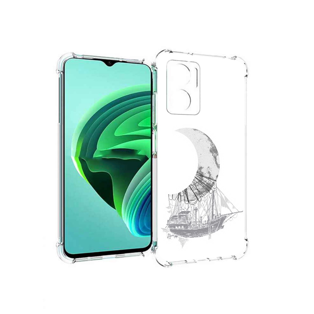 Чехол MyPads черно белый корабль полумесяц для Xiaomi Redmi Note 11E 5G, Прозрачный, Tocco
Чехол MyPads черно белый корабль полумесяц для Xiaomi Redmi Note 11E 5G, Прозрачный, Tocco