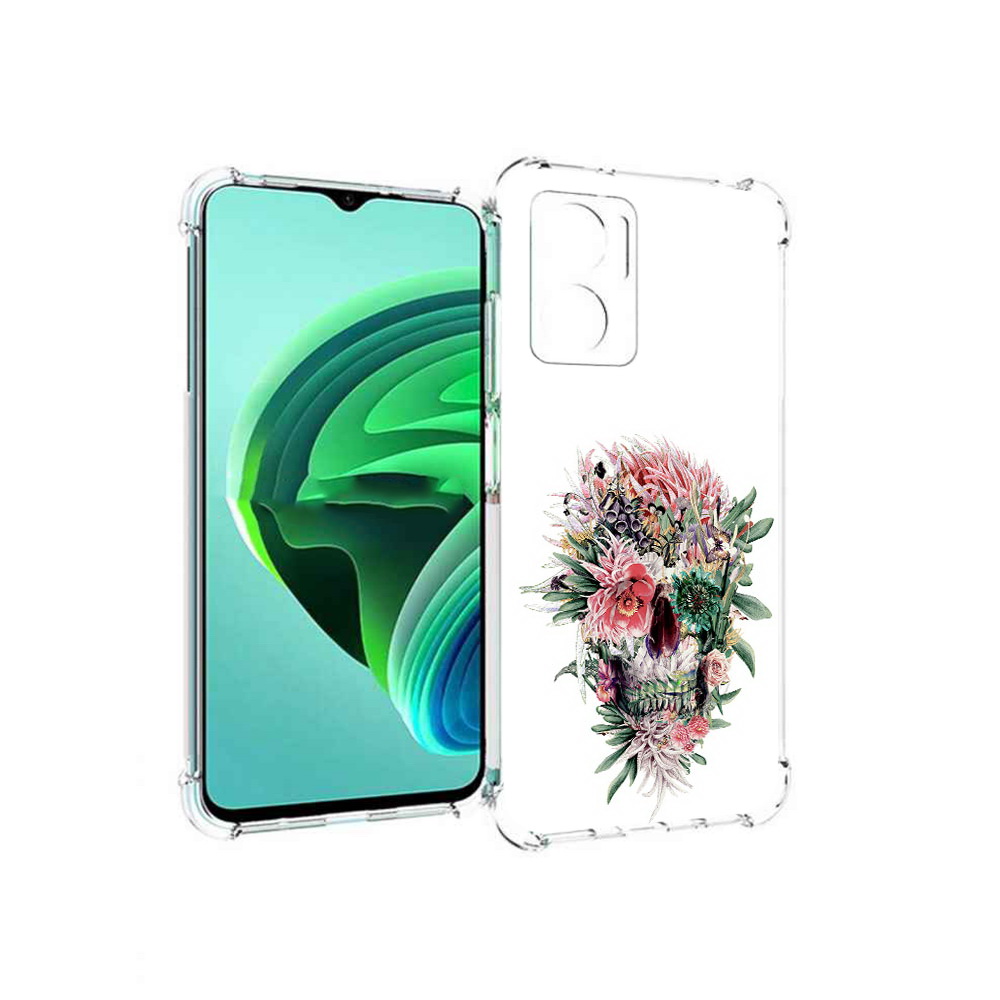 Чехол MyPads череп из цветов для Xiaomi Redmi Note 11E 5G/Redmi 11 Prime 5G, Прозрачный, Tocco
Чехол MyPads череп из цветов для Xiaomi Redmi Note 11E 5G/Redmi 11 Prime 5G, Прозрачный, Tocco