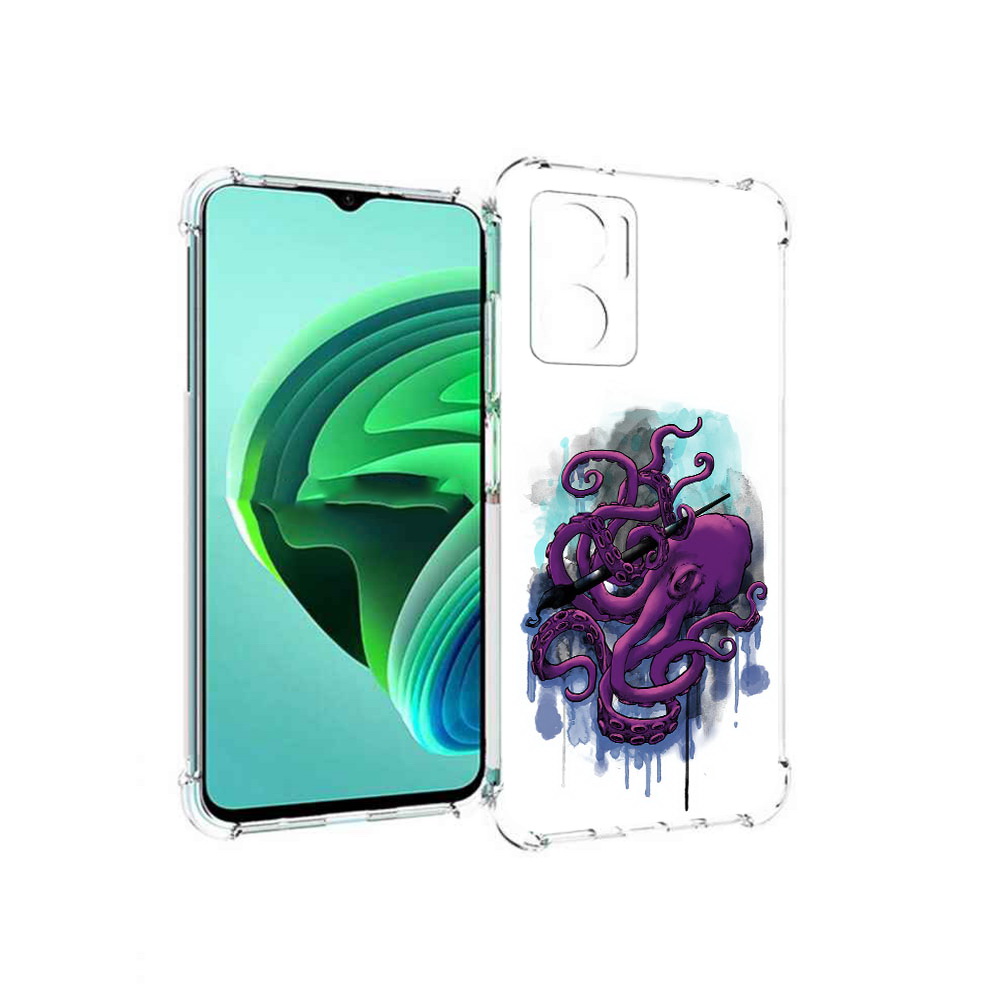 Чехол MyPads фиолетовый осьминог для Xiaomi Redmi Note 11E 5G/Redmi 11 Prime 5G, Прозрачный, Tocco
Чехол MyPads фиолетовый осьминог для Xiaomi Redmi Note 11E 5G/Redmi 11 Prime 5G, Прозрачный, Tocco