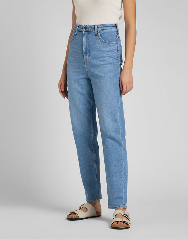 фото Джинсы женские lee stella tapered голубые 32/33