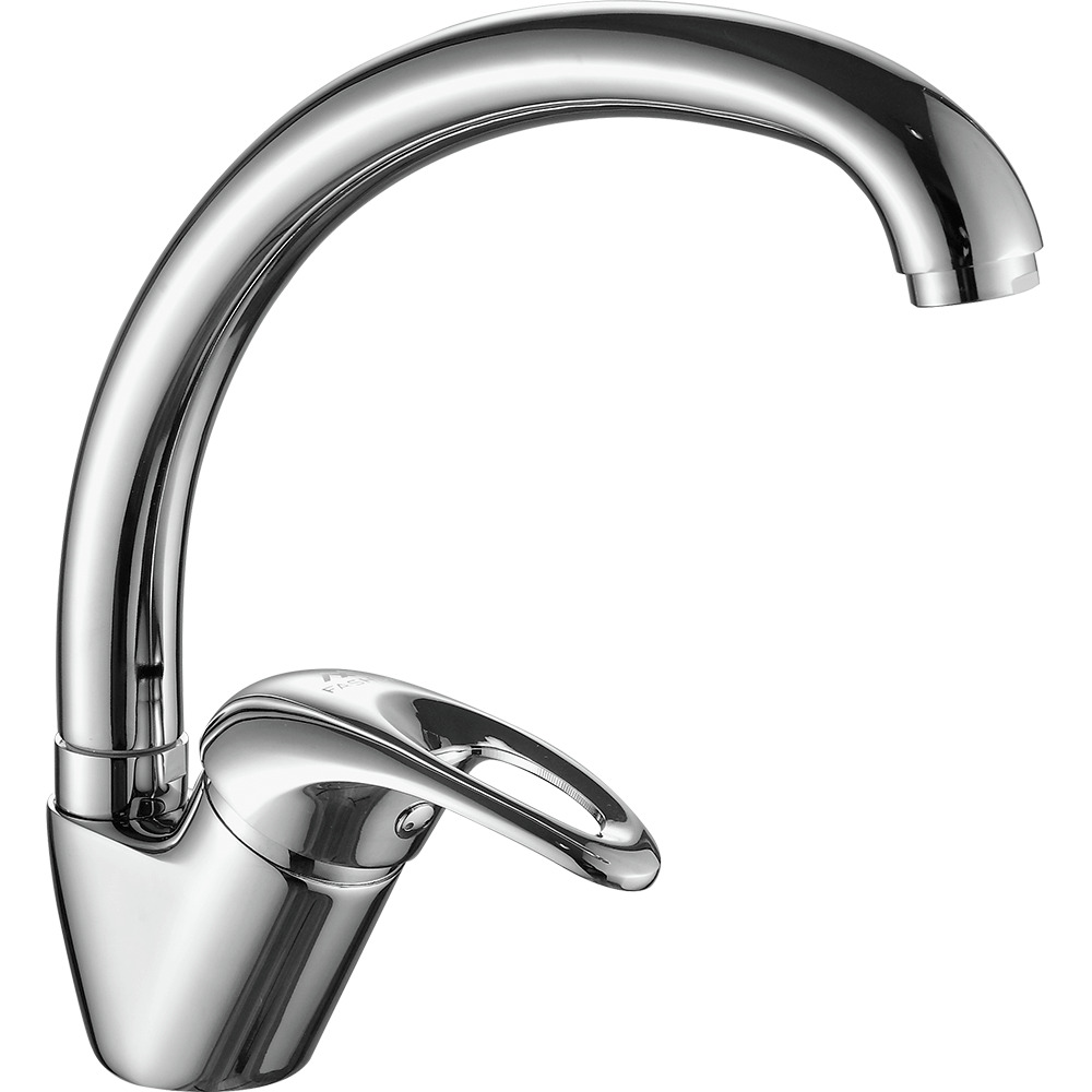 Смеситель для кухни однорычажный Fashun высокий излив латунь, Серый, 4115
Смеситель для кухни однорычажный Fashun высокий излив латунь, Серый, 4115