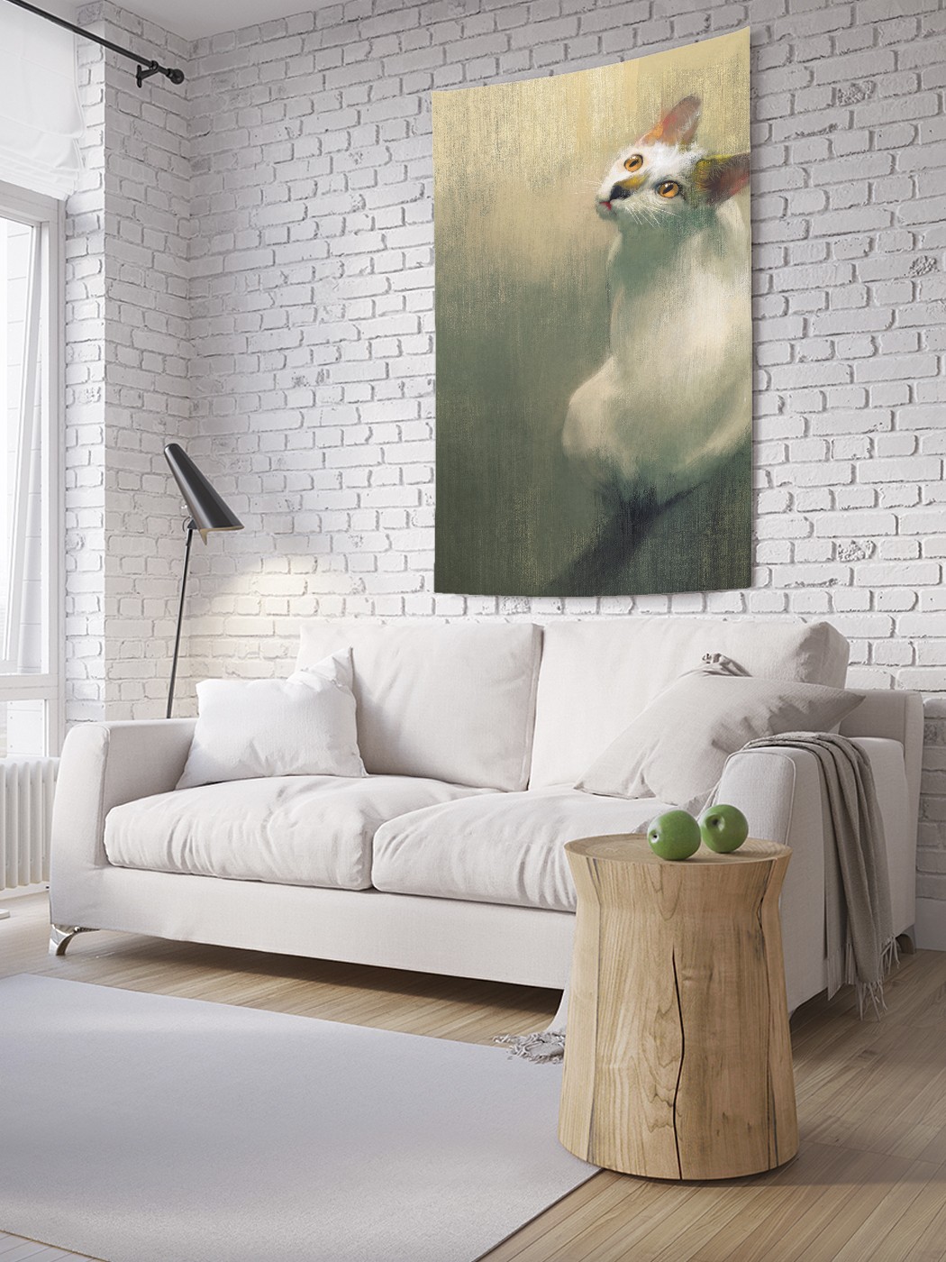 Вертикальное фотопанно на стену JoyArty Кот заинтересовался 150x200 см, Кот заинтересовался
Вертикальное фотопанно на стену JoyArty Кот заинтересовался 150x200 см, Кот заинтересовался