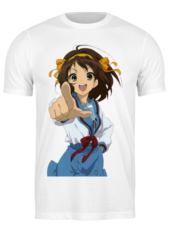 Футболка мужская Printio Suzumiya haruhi (obey) белая L, Белый, Suzumiya haruhi (obey)
Футболка мужская Printio Suzumiya haruhi (obey) белая L, Белый, Suzumiya haruhi (obey)