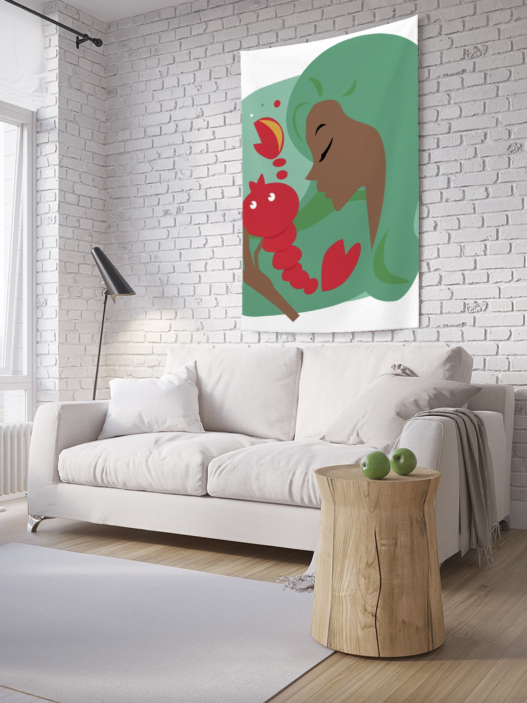 Вертикальное фотопанно на стену JoyArty Скорпион у девушки 150x200 см, Скорпион у девушки
Вертикальное фотопанно на стену JoyArty Скорпион у девушки 150x200 см, Скорпион у девушки