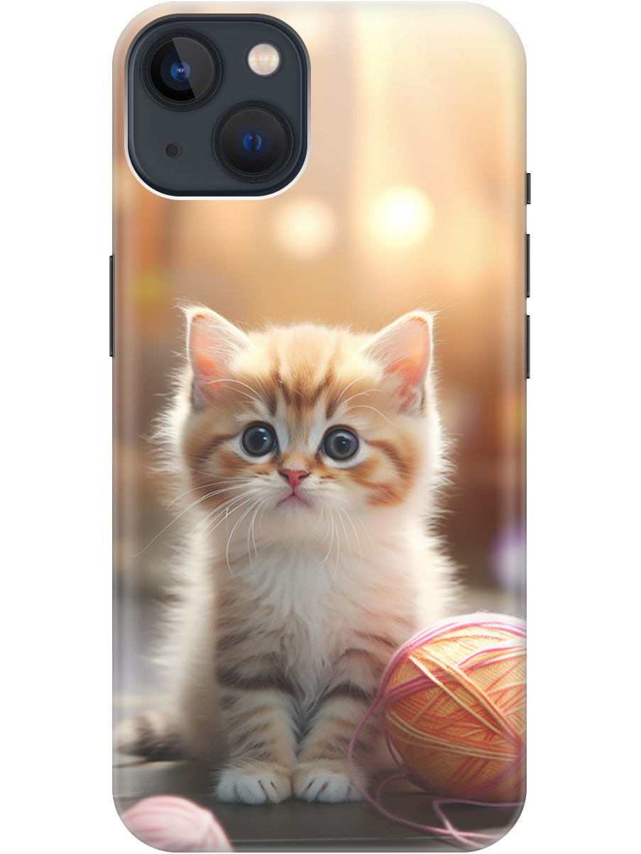 Силиконовый чехол на Apple iPhone 14 с принтом "Котенок и нити" прозрачный, Белый;желтый;розовый, 20010148
Силиконовый чехол на Apple iPhone 14 с принтом "Котенок и нити" прозрачный, Белый;желтый;розовый, 20010148