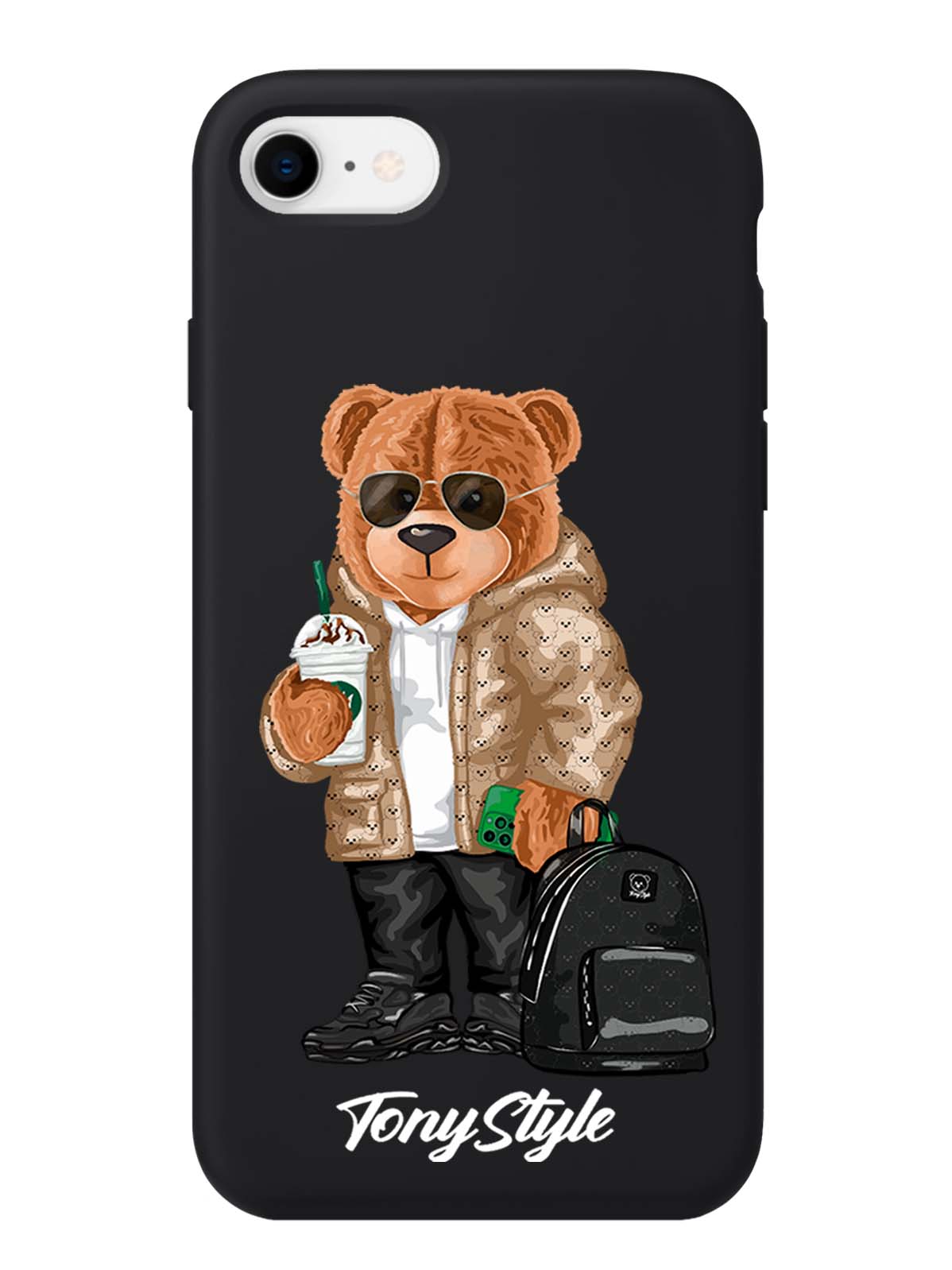 Чехол Tony Style iPhone 7/8/SE2020 Tony Style в очках, Коричневый;черный;белый, iPhone 7/8/SE2020 Tony Style в очках
Чехол Tony Style iPhone 7/8/SE2020 Tony Style в очках, Коричневый;черный;белый, iPhone 7/8/SE2020 Tony Style в очках