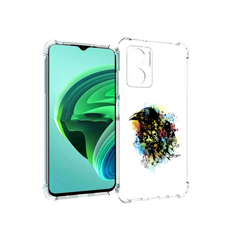 Чехол MyPads ворон и черепа для Xiaomi Redmi Note 11E 5G/Redmi 11 Prime 5G/Redmi 10 5G, Прозрачный, Tocco
Чехол MyPads ворон и черепа для Xiaomi Redmi Note 11E 5G/Redmi 11 Prime 5G/Redmi 10 5G, Прозрачный, Tocco