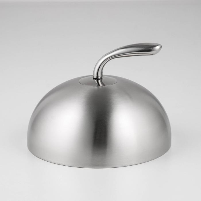 Крышка-Клош, 20x20x14 см, круглая, Серебристый
Крышка-Клош, 20x20x14 см, круглая, Серебристый