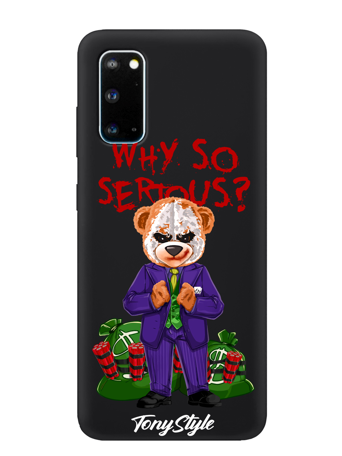 Чехол Tony Style Samsung Galaxy S20 Tony Style Джокер Joker Why so serious, Samsung Galaxy S20 Tony Style Джокер Joker Why so serious
Чехол Tony Style Samsung Galaxy S20 Tony Style Джокер Joker Why so serious, Samsung Galaxy S20 Tony Style Джокер Joker Why so serious