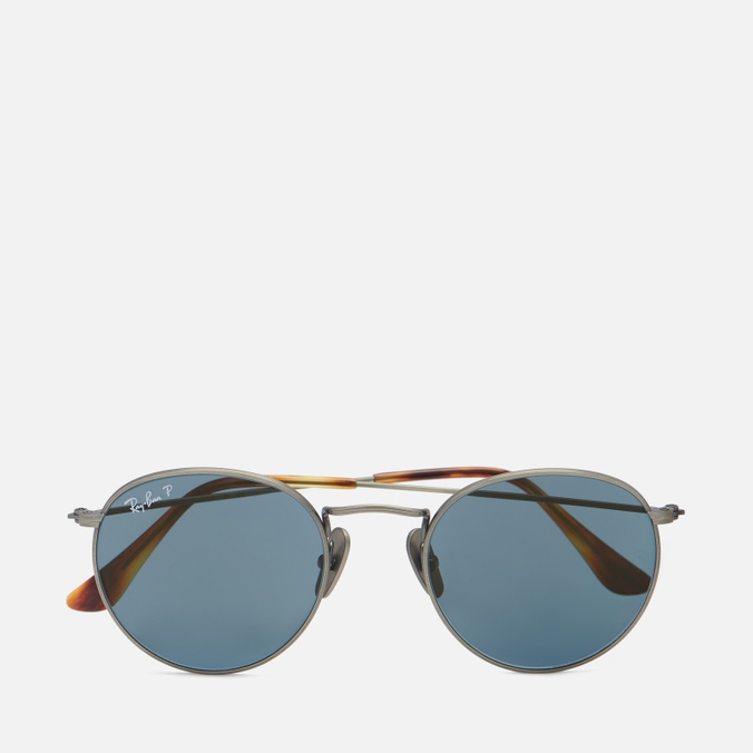 Солнцезащитные очки унисекс Ray-Ban Round Titanium Polarized, серебряный, Round Titanium Polarized
Солнцезащитные очки унисекс Ray-Ban Round Titanium Polarized, серебряный, Round Titanium Polarized