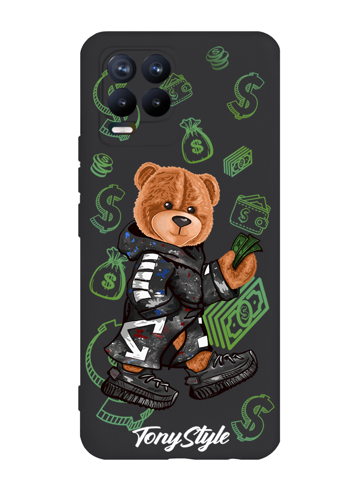 Чехол Tony Style Realme 8 Tony Style Деньги, Коричневый;черный;зеленый, Realme 8 Tony Style Деньги 
Чехол Tony Style Realme 8 Tony Style Деньги, Коричневый;черный;зеленый, Realme 8 Tony Style Деньги