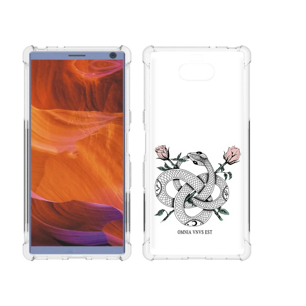 Чехол MyPads Tocco для Sony Xperia 10 Plus нарисованная змея абстракция, Прозрачный, Tocco
Чехол MyPads Tocco для Sony Xperia 10 Plus нарисованная змея абстракция, Прозрачный, Tocco