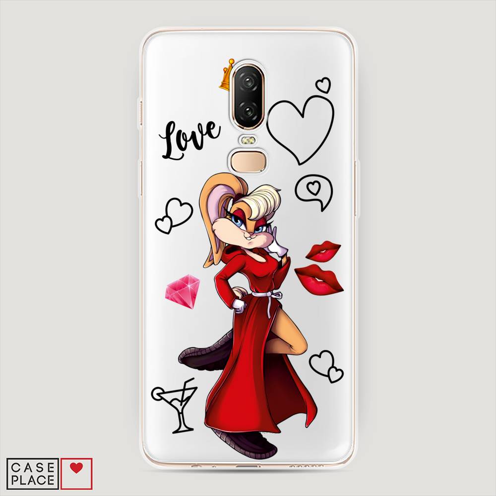 Чехол на OnePlus 6 "Rich Lola Bunny", Красный;бежевый;оранжевый, 150550-6
Чехол на OnePlus 6 "Rich Lola Bunny", Красный;бежевый;оранжевый, 150550-6