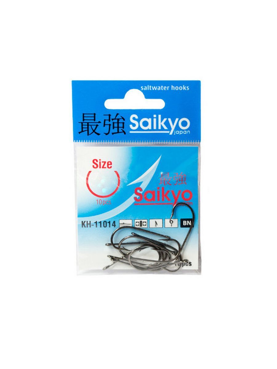 Одинарные крючки Saikyo лимерик №6 BN, с колечком, загнутое острие, с бородкой, Черный, KH-11014 Bait Holder
Одинарные крючки Saikyo лимерик №6 BN, с колечком, загнутое острие, с бородкой, Черный, KH-11014 Bait Holder