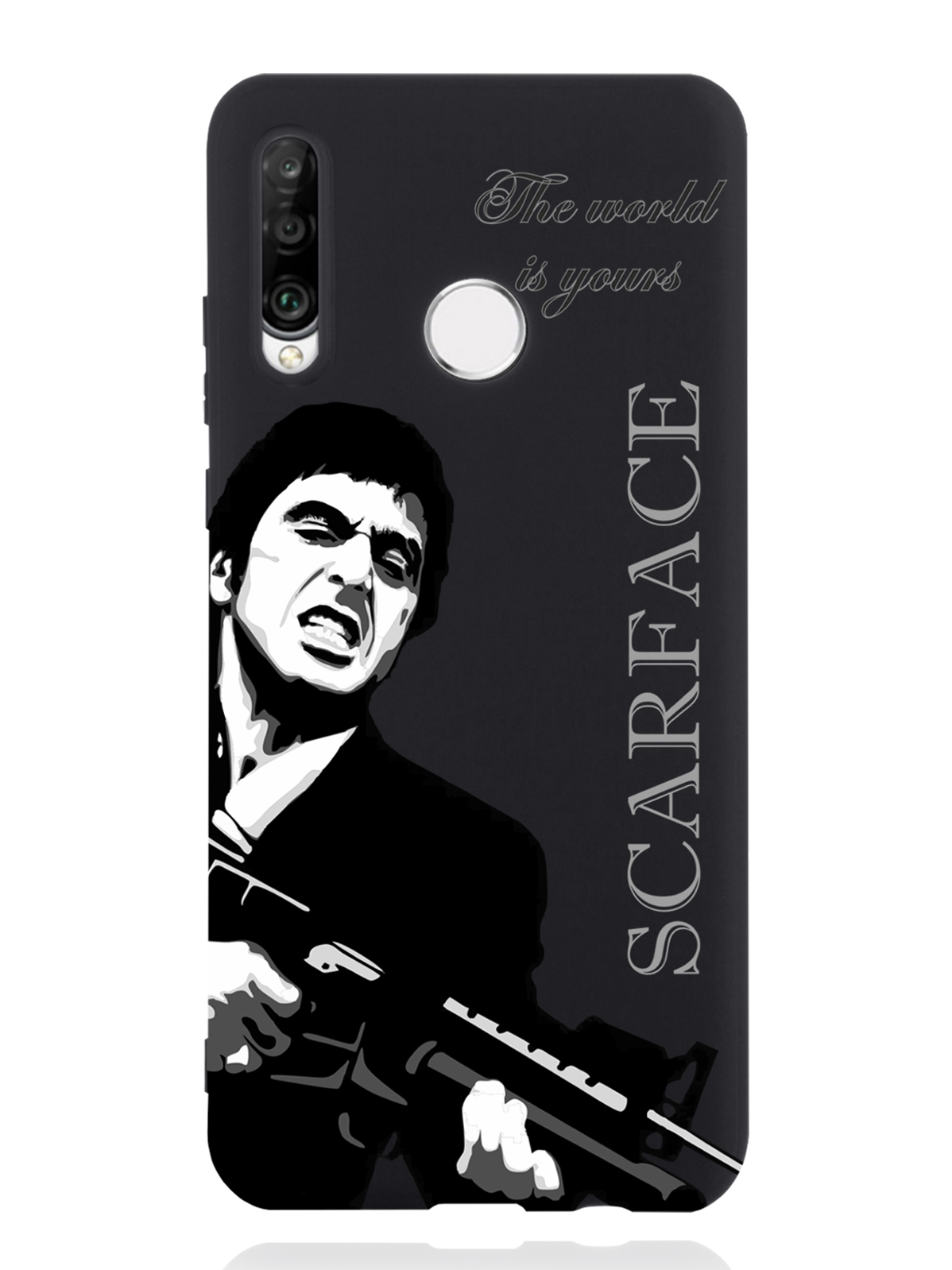 Чехол MustHaveCase Huawei P30 Lite Scarface Tony Montana Лицо со шрамом, Серый;черный, Huawei P30 Lite Scarface Tony Montana Лицо со шрамом
Чехол MustHaveCase Huawei P30 Lite Scarface Tony Montana Лицо со шрамом, Серый;черный, Huawei P30 Lite Scarface Tony Montana Лицо со шрамом