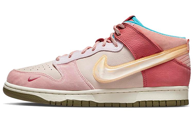 Кеды унисекс Nike Social Status x Nike Dunk Mid Strawberry Milk розовые 39 EU, Розовый, Social Status x Nike Dunk Mid Strawberry Milk
Кеды унисекс Nike Social Status x Nike Dunk Mid Strawberry Milk розовые 39 EU, Розовый, Social Status x Nike Dunk Mid Strawberry Milk