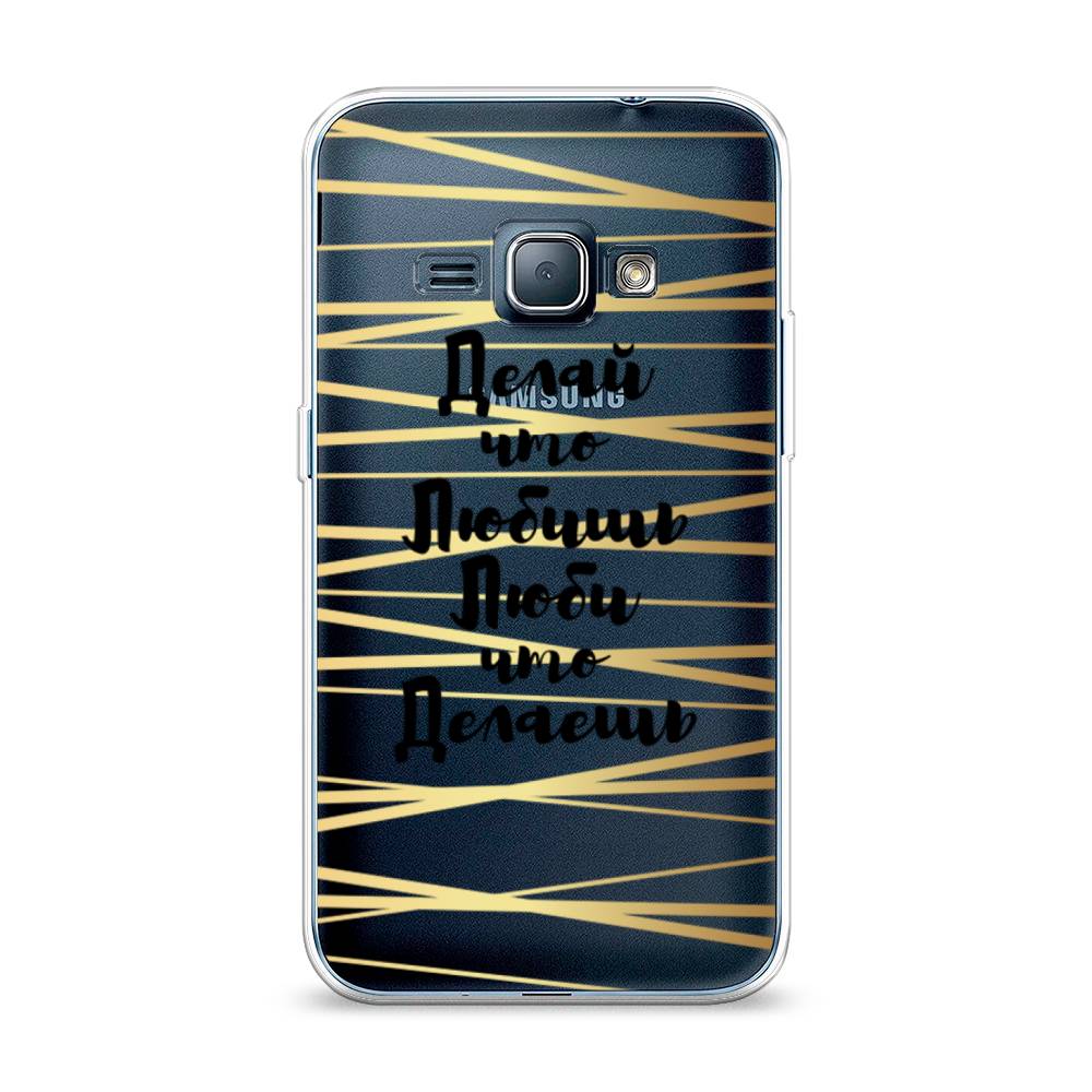 Чехол Awog на Samsung Galaxy J1 2016 / Самсунг J1 2016 "Делай что любишь", Золотистый;черный, 22150-7
Чехол Awog на Samsung Galaxy J1 2016 / Самсунг J1 2016 "Делай что любишь", Золотистый;черный, 22150-7
