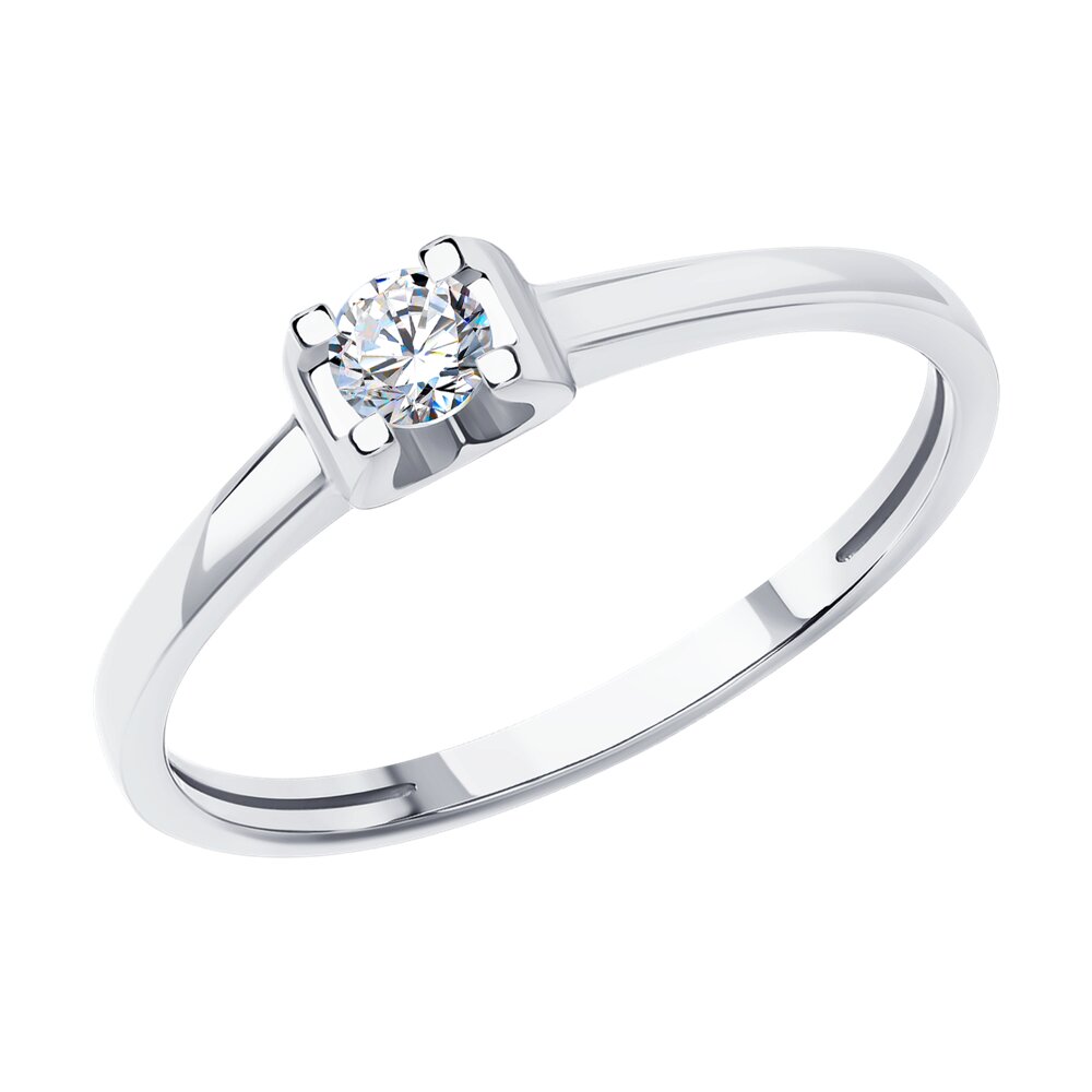Кольцо помолвочное из белого золота с бриллиантом р. 17 SOKOLOV Diamonds 1012461-3, 1012461-3
Кольцо помолвочное из белого золота с бриллиантом р. 17 SOKOLOV Diamonds 1012461-3, 1012461-3