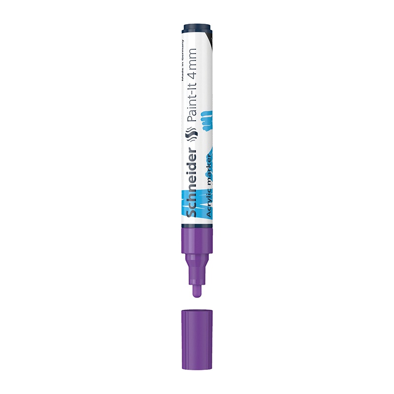 Schneider Paint-It 320 4 мм, пулевидный, фиолетовый, Paint-It 320 4 мм, пулевидный, фиолетовый
Schneider Paint-It 320 4 мм, пулевидный, фиолетовый, Paint-It 320 4 мм, пулевидный, фиолетовый
